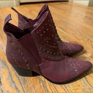 Coconuts By Matisse Burgundy Ankle Boot